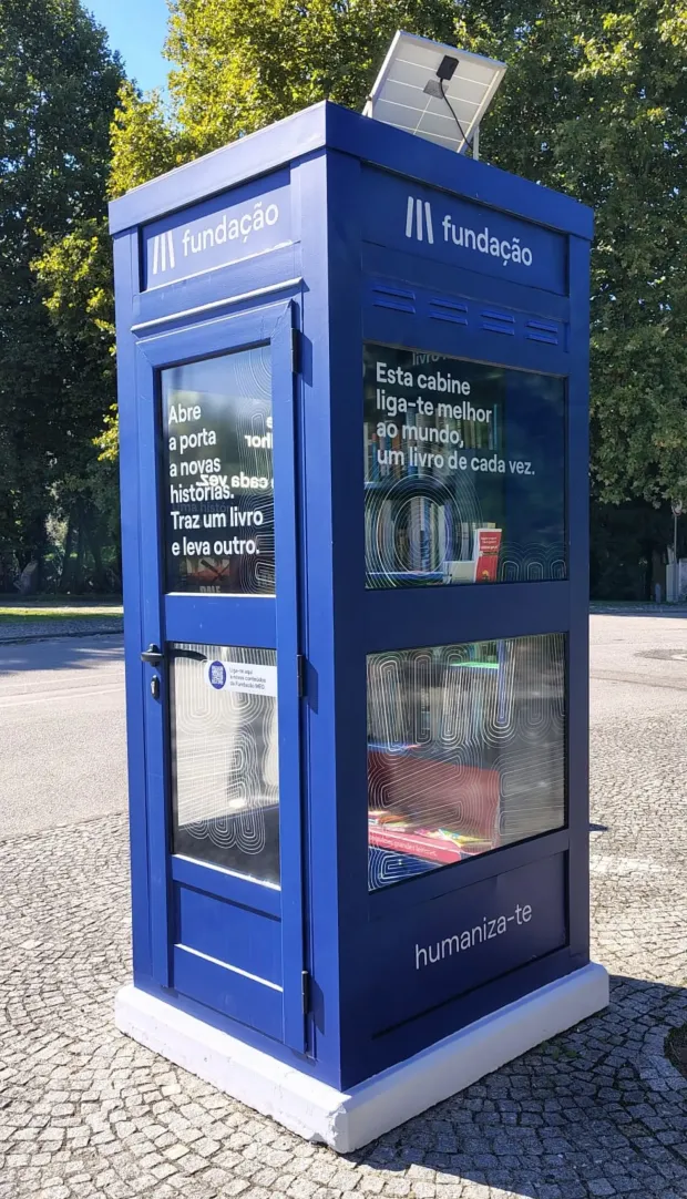 Vista genérica da Cabine de Leitura